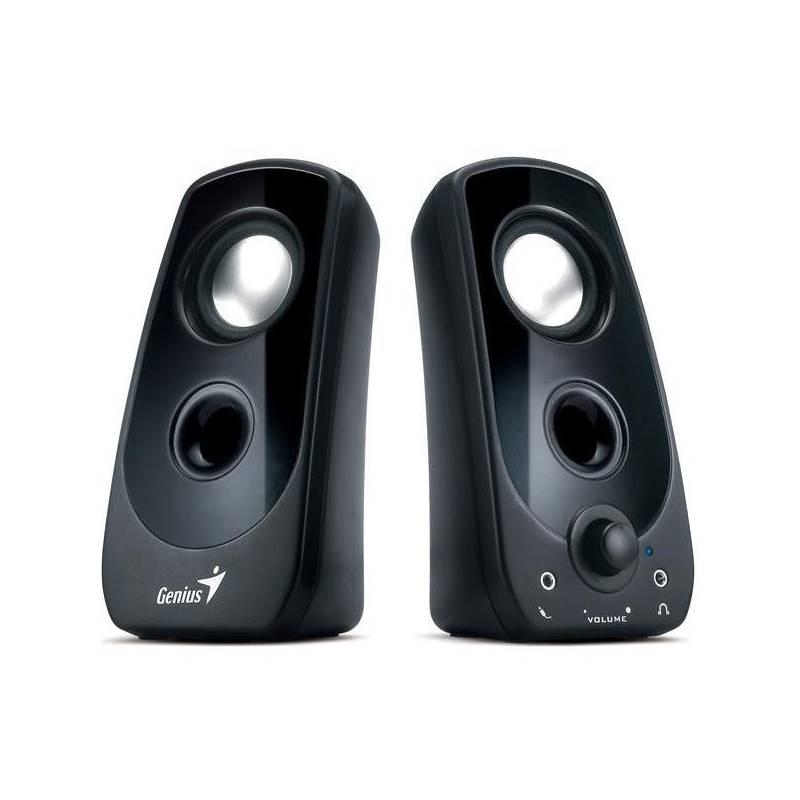 Reproduktory Genius SP-U150 2.0 (31730988100) černé, reproduktory, genius, sp-u150, 31730988100, černé