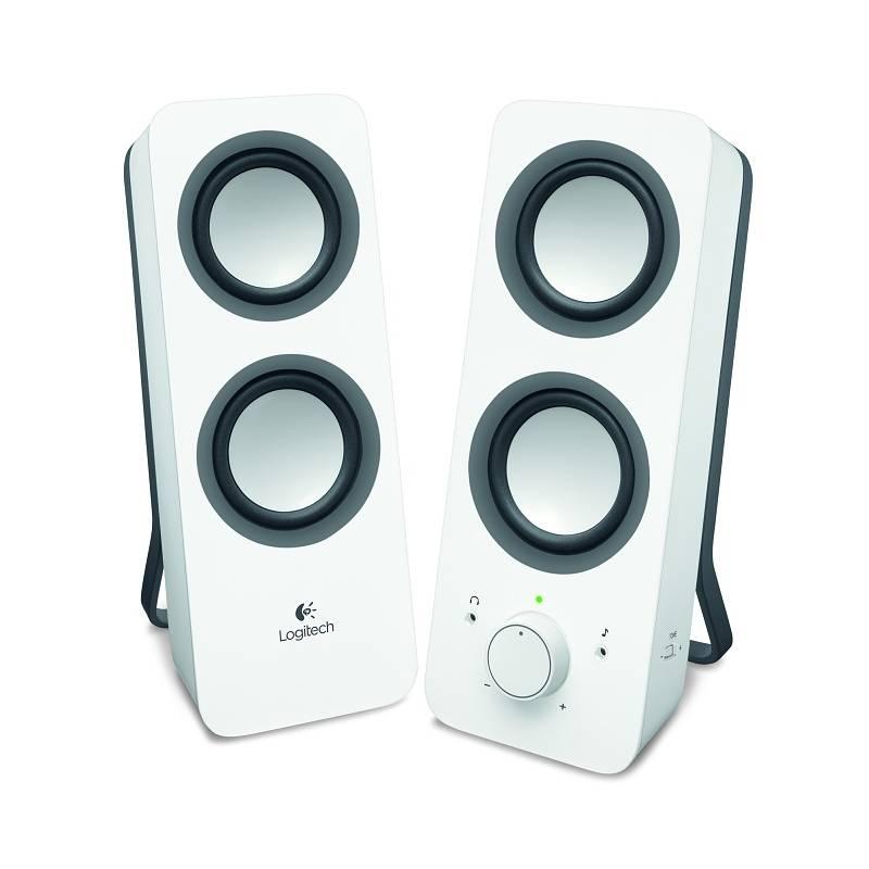 Reproduktory Logitech Z200 Snow white (980-000811), reproduktory, logitech, z200, snow, white, 980-000811