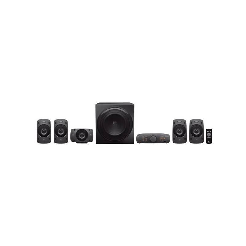 Reproduktory Logitech Z906 5.1 Surround Sound (980-000468) černé, reproduktory, logitech, z906, surround, sound, 980-000468, černé