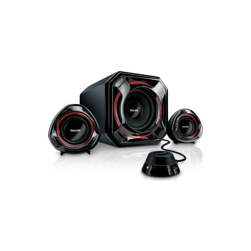 Reproduktory Philips SPA5300 černé, reproduktory, philips, spa5300, černé