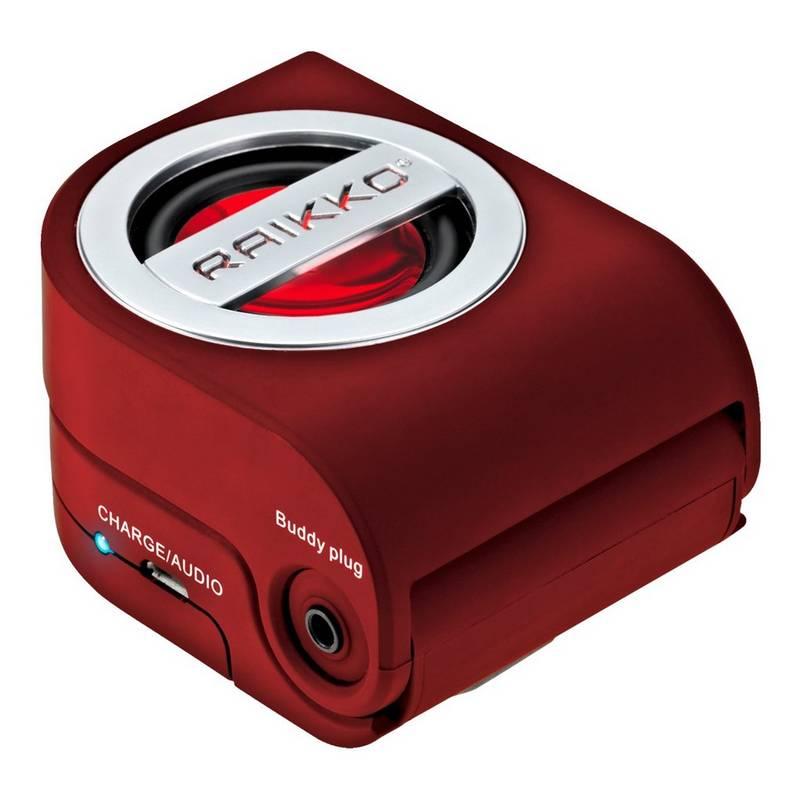 Reproduktory pro MP3 RAIKKO Pump Vacuum červené, reproduktory, pro, mp3, raikko, pump, vacuum, červené
