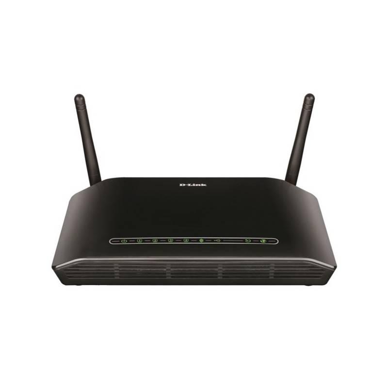 Router D-Link DSL-2751 (DSL-2751/E) černý, router, d-link, dsl-2751, černý
