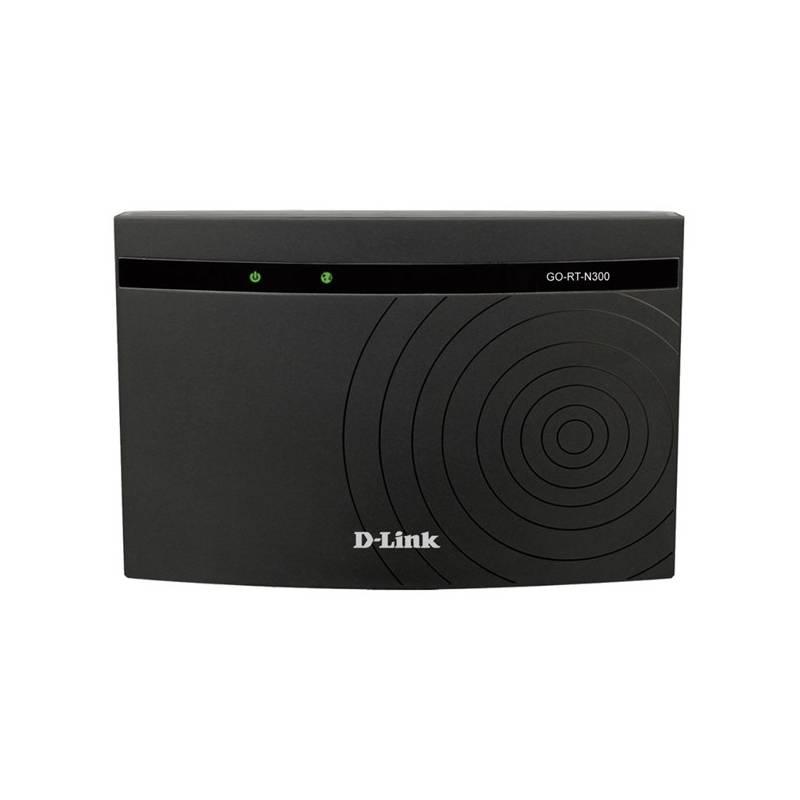 Router D-Link GO-RT-N300 (GO-RT-N300/E) černý, router, d-link, go-rt-n300, černý
