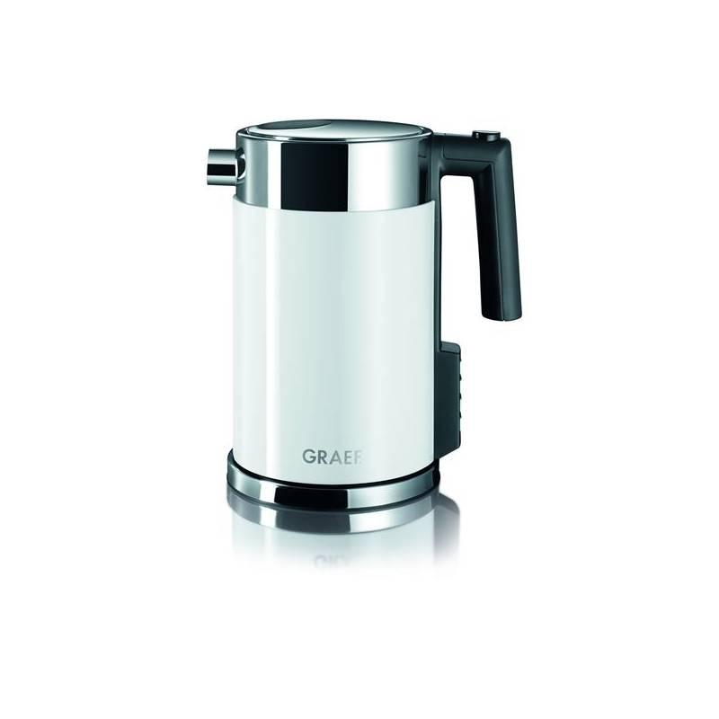 Rychlovarná konvice GRAEF WK 701 bílá/nerez (vrácené zboží 8214018840), rychlovarná, konvice, graef, 701, bílá, nerez, vrácené, zboží, 8214018840