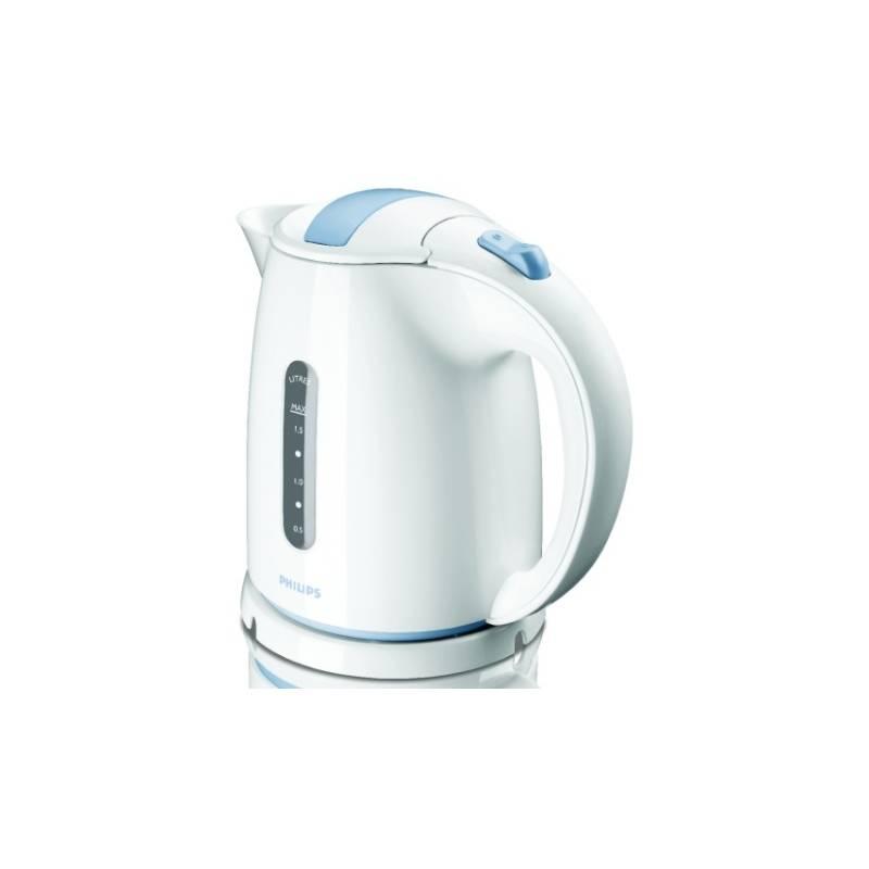 Rychlovarná konvice Philips HD4646/70 bílá/modrá, rychlovarná, konvice, philips, hd4646, bílá, modrá