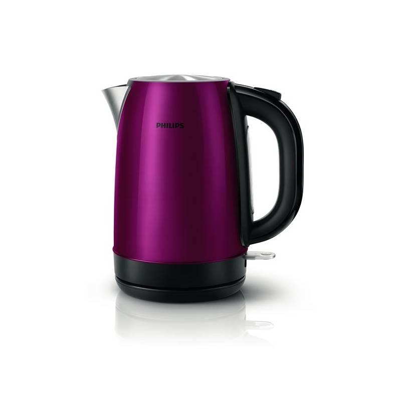 Rychlovarná konvice Philips HD9322/31 černá/červená/nerez, rychlovarná, konvice, philips, hd9322, černá, červená, nerez