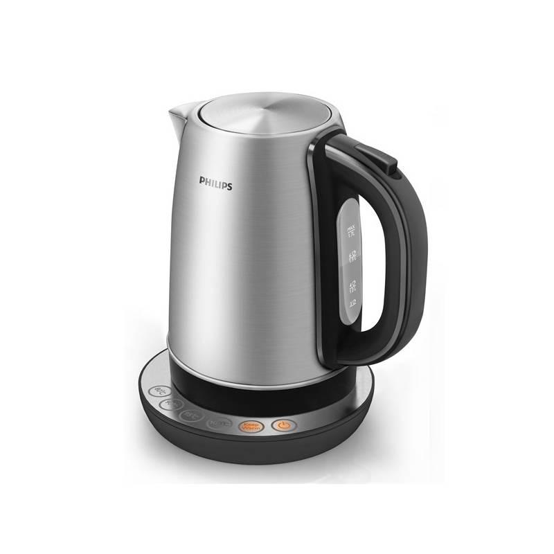 Rychlovarná konvice Philips HD9326/20 černá/nerez, rychlovarná, konvice, philips, hd9326, černá, nerez