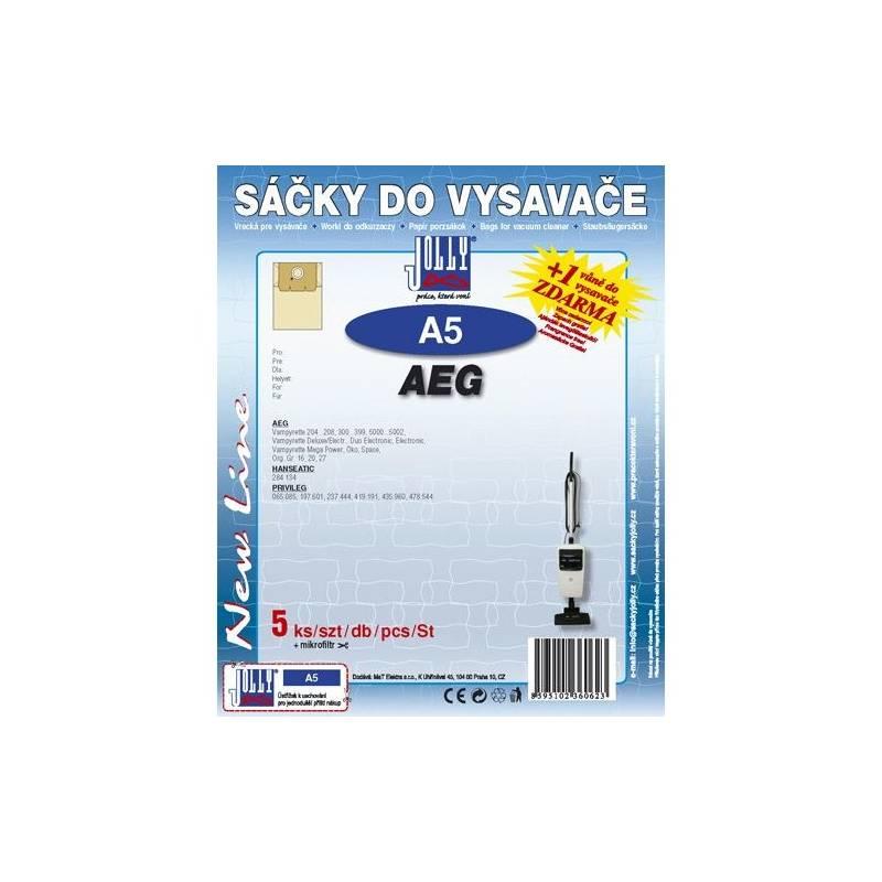 Sáčky pro vysavače Jolly A 5, sáčky, pro, vysavače, jolly