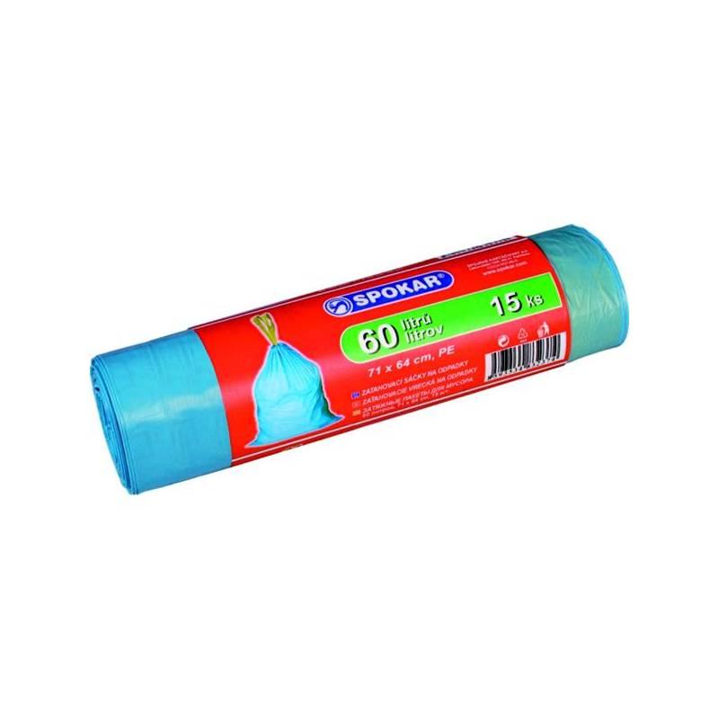 Sáčky Spokar zatahovací na odpadky 60L - 15ks, sáčky, spokar, zatahovací, odpadky, 60l, 15ks