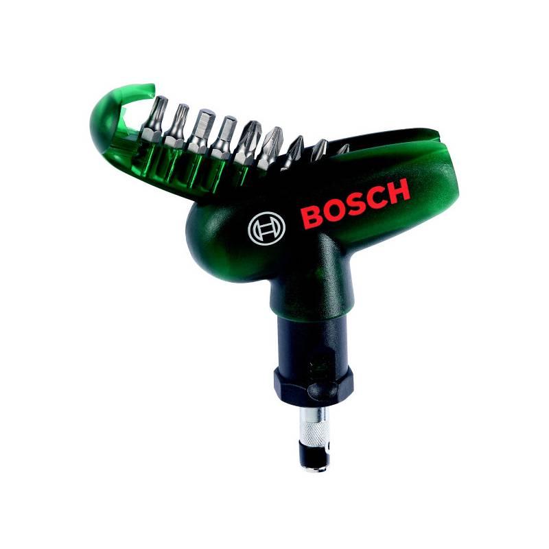 Sada Bosch 10 dílná kapesní šroubovacích bitů, sada, bosch, dílná, kapesní, šroubovacích, bitů