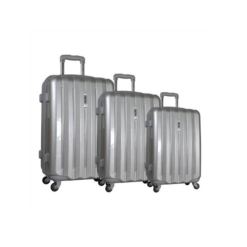 Sada kufrů Azure SIROCCO T-868/3 PC stříbrné, sada, kufrů, azure, sirocco, t-868, stříbrné