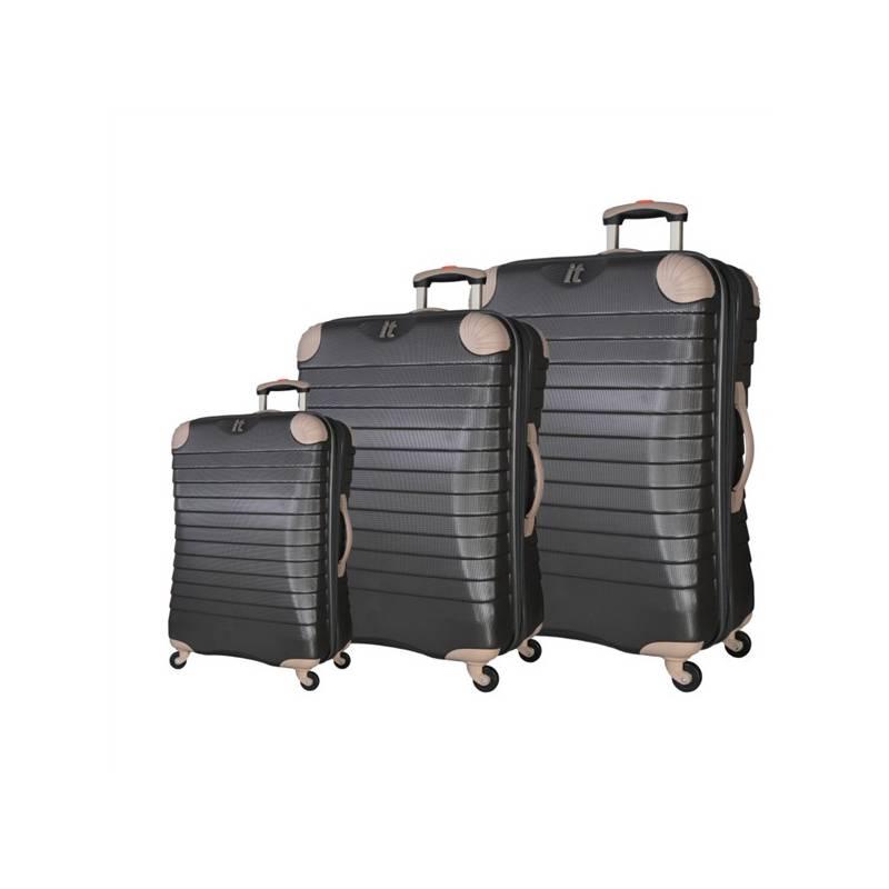 Sada kufrů IT Luggage Palermo TR-1036/3 ABS - charcoal, sada, kufrů, luggage, palermo, tr-1036, abs, charcoal