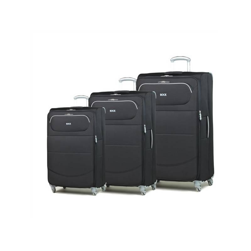 Sada kufrů Rock Verve TR-0103/3 černá, sada, kufrů, rock, verve, tr-0103, černá