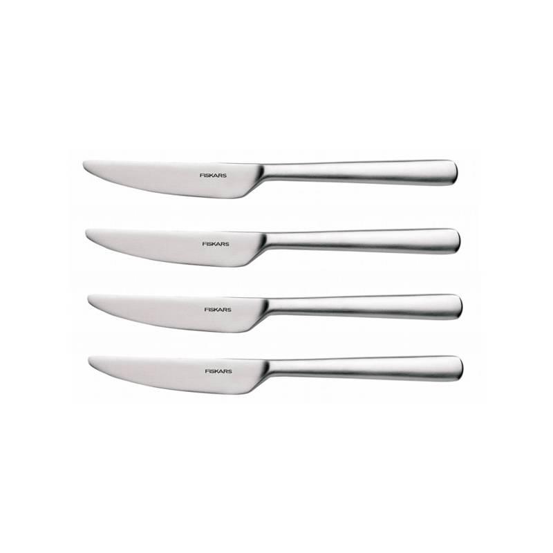 Sada nožů Fiskars jídelní 4 ks, mat (856200), sada, nožů, fiskars, jídelní, mat, 856200