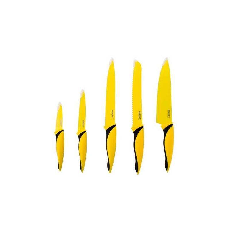 Sada nožů VTP SYMBIO Giallo 5 dílná, s nepřilnavým povrchem, sada, nožů, vtp, symbio, giallo, dílná, nepřilnavým, povrchem