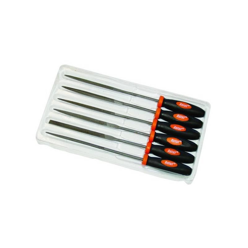 Sada pilníků zámečnických Asist 140 mm, 6 ks, sada, pilníků, zámečnických, asist, 140
