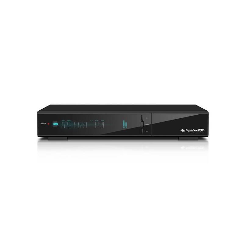 Satelitní přijímač AB Cryptobox 650HD černý, satelitní, přijímač, cryptobox, 650hd, černý