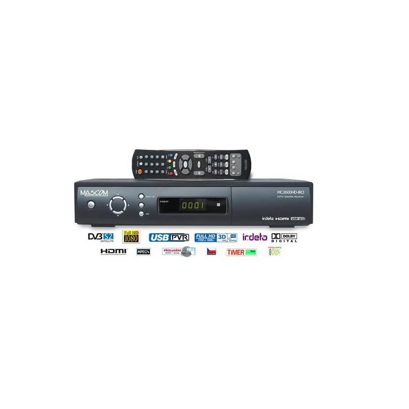 Satelitní přijímač Mascom MC2600HD USB PVR (vrácené zboží 4400007964), satelitní, přijímač, mascom, mc2600hd, usb, pvr, vrácené, zboží, 4400007964