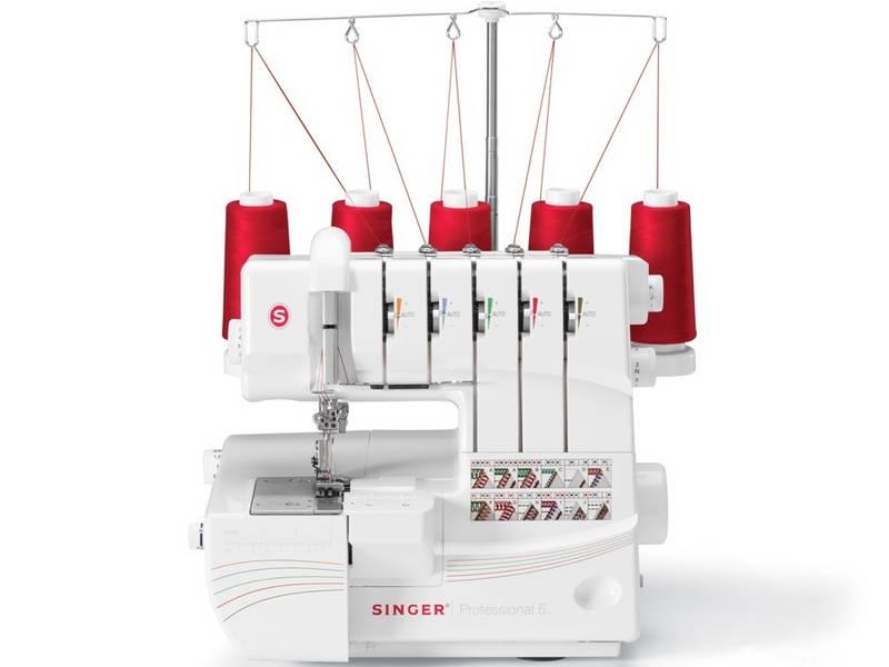 Šicí stroj Singer 14T968 Professional 5 (Overlock) bílý, Šicí, stroj, singer, 14t968, professional, overlock, bílý