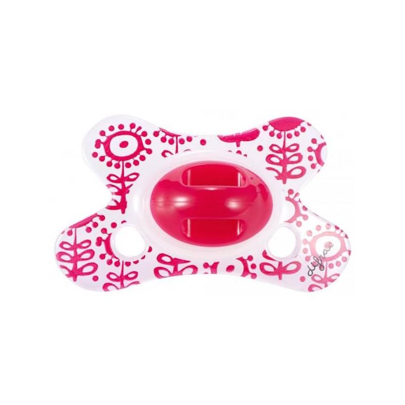 Šidítko Difrax dental 0-6 měsíců červené, Šidítko, difrax, dental, 0-6, měsíců, červené