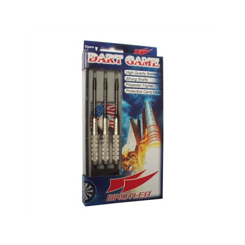Šipky Brother DRACO - ABS hroty, Alu shaft, mosazné závaží s povrch.úpravou 16, 18, 20g, Šipky, brother, draco, abs, hroty, alu, shaft, mosazné, závaží, povrch, úpravou