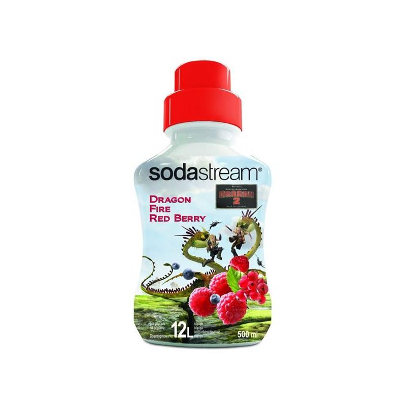 Sirup SodaStream Dragon fire RED BERRY 500 ml, sirup, sodastream, dragon, fire, red, berry, 500