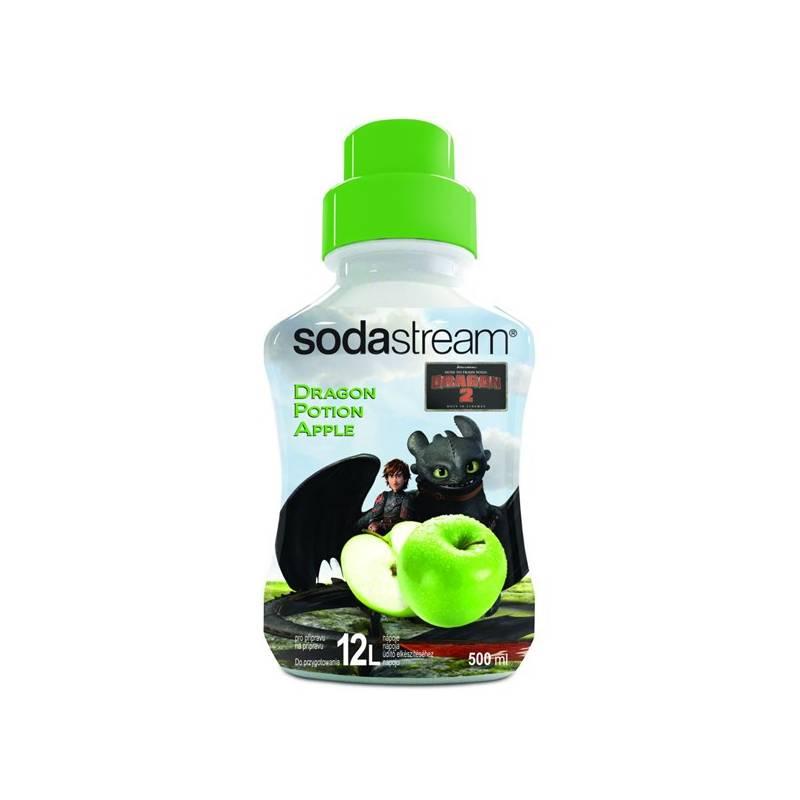 Sirup SodaStream Dragon potion GREEN APPLE 500 ml, sirup, sodastream, dragon, potion, green, apple, 500
