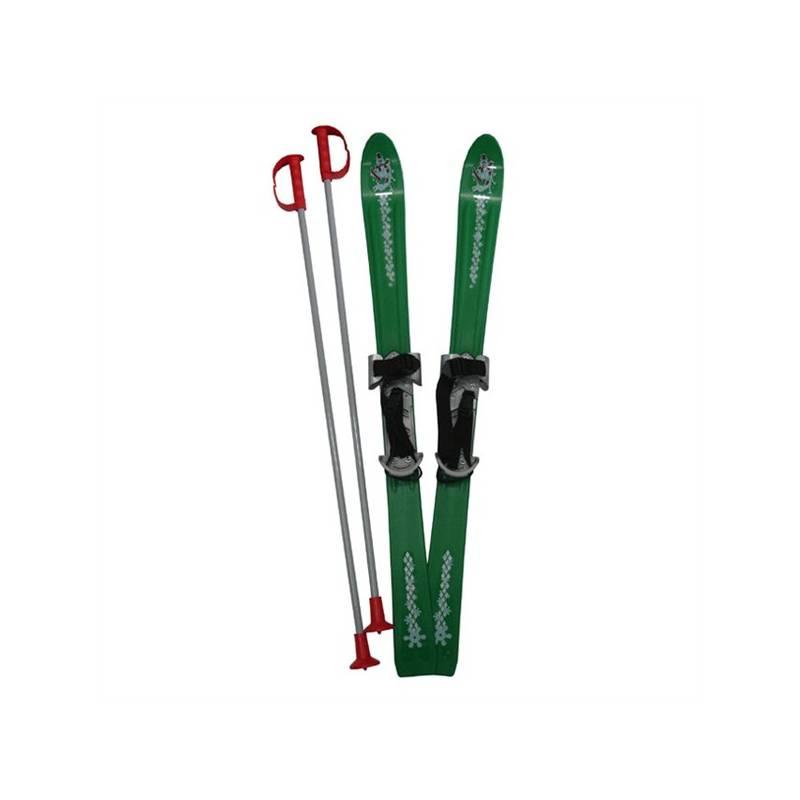 Sjezdové lyže Plastkon dětské 90 cm plastové BABY SKI + hůlky, sjezdové, lyže, plastkon, dětské, plastové, baby, ski, hůlky
