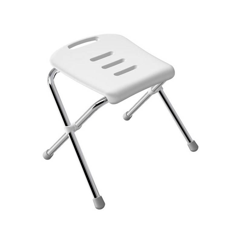 Skládací židle do koupelny Spirella VIVAWELL se závěsným skladováním chrom, skládací, židle, koupelny, spirella, vivawell, závěsným, skladováním