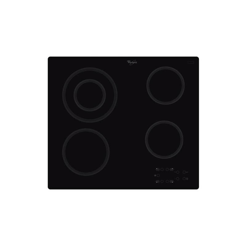 Sklokeramická varná deska Whirlpool AKT 813 NE černá/sklo, sklokeramická, varná, deska, whirlpool, akt, 813, černá, sklo