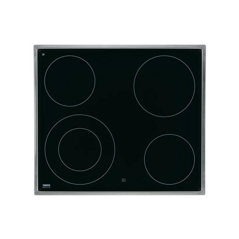 Sklokeramická varná deska Zanussi ZC6695X černá/nerez/sklo (rozbalené zboží 8212047738), sklokeramická, varná, deska, zanussi, zc6695x, černá, nerez, sklo, rozbalené