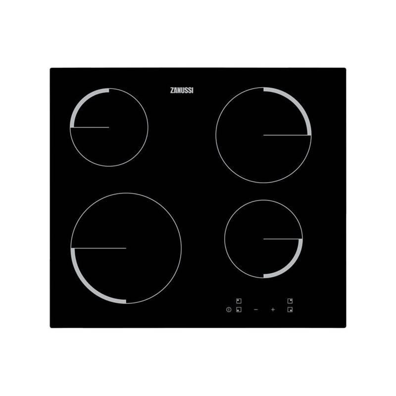 Sklokeramická varná deska Zanussi ZEV6240FBA černá/sklo, sklokeramická, varná, deska, zanussi, zev6240fba, černá, sklo