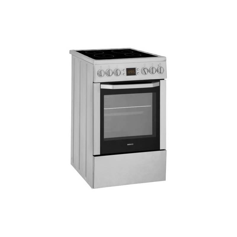 Sklokeramický sporák Beko CSM 57300 GX nerez, sklokeramický, sporák, beko, csm, 57300, nerez