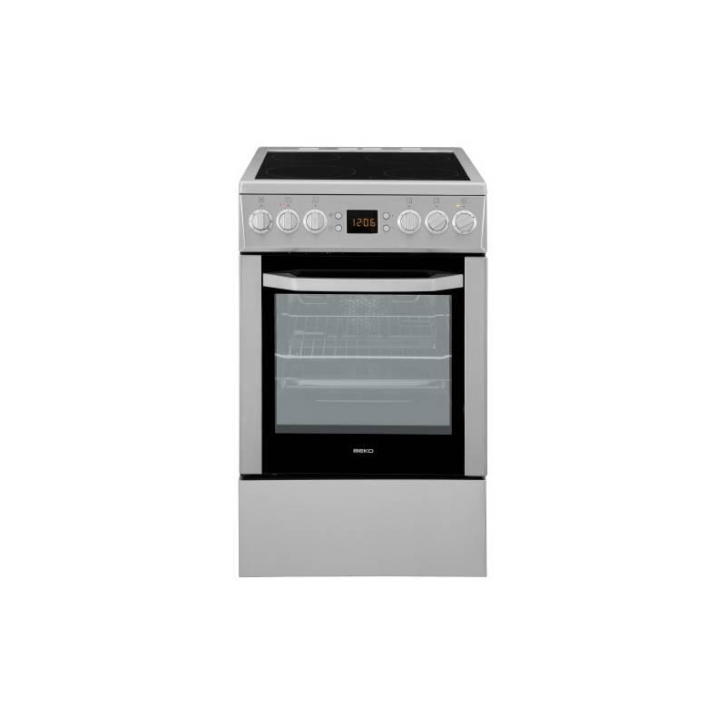 Sklokeramický sporák Beko CSM 57302 GX nerez, sklokeramický, sporák, beko, csm, 57302, nerez