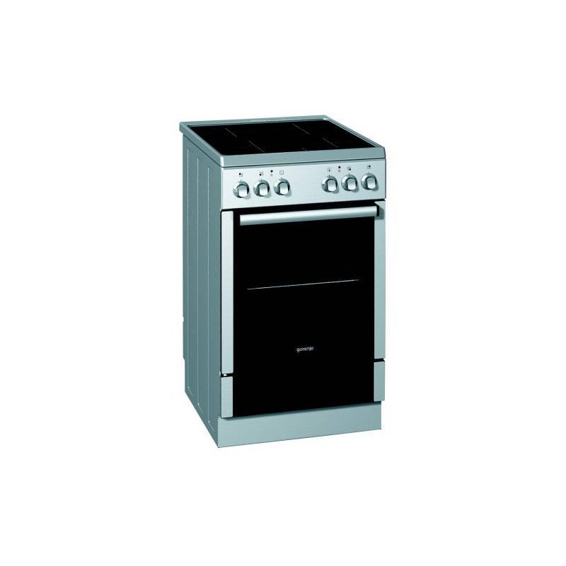 Sklokeramický sporák Gorenje EC 56103 AX nerez, sklokeramický, sporák, gorenje, 56103, nerez