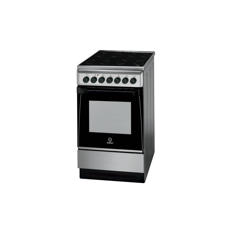 Sklokeramický sporák Indesit Giugiaro KN3C61A(X)/CZ S nerez, sklokeramický, sporák, indesit, giugiaro, kn3c61a, nerez