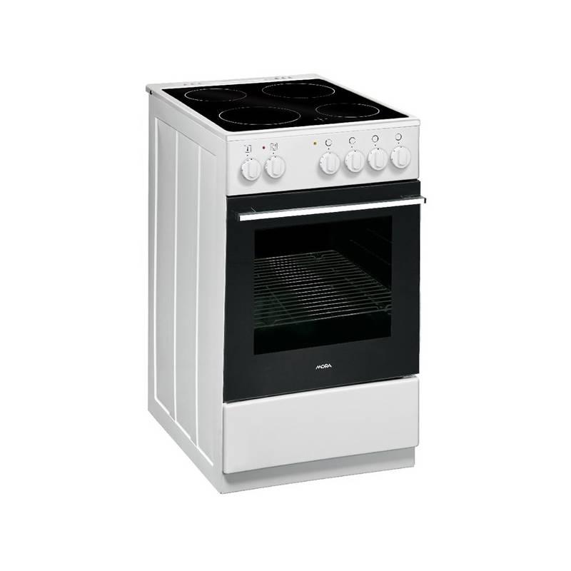Sklokeramický sporák Mora CS 816 MW bílý, sklokeramický, sporák, mora, 816, bílý