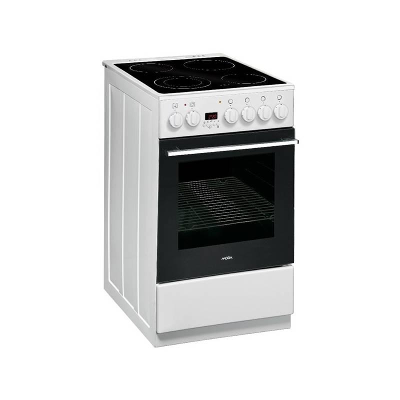 Sklokeramický sporák Mora CS 937 MW bílý, sklokeramický, sporák, mora, 937, bílý