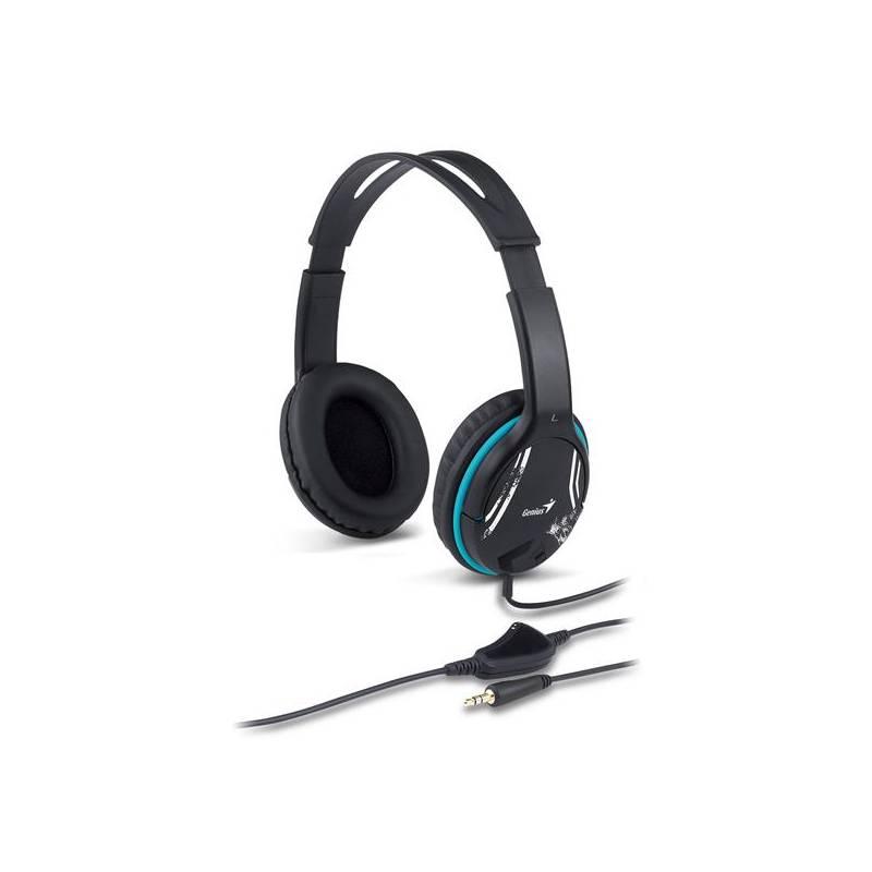 Sluchátka Genius GHP-400A (31710170101) modrá, sluchátka, genius, ghp-400a, 31710170101, modrá