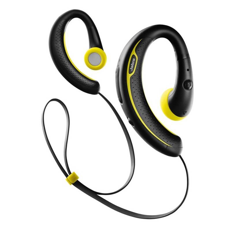 Sluchátka Jabra Sport WIRELESS+ pro Apple (100-96600304-60) černá/žlutá, sluchátka, jabra, sport, wireless, pro, apple, 100-96600304-60, černá, žlutá