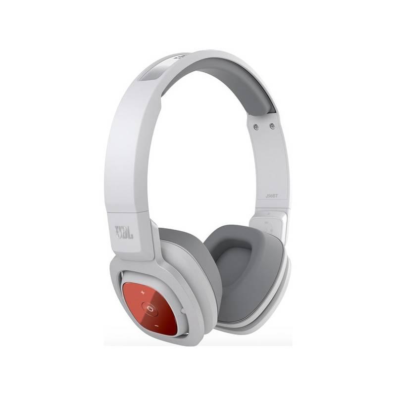Sluchátka JBL J56BT bílá, sluchátka, jbl, j56bt, bílá