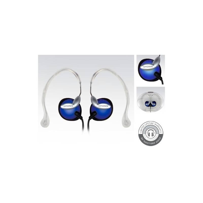 Sluchátka Koss CLIPPER B modrá, sluchátka, koss, clipper, modrá