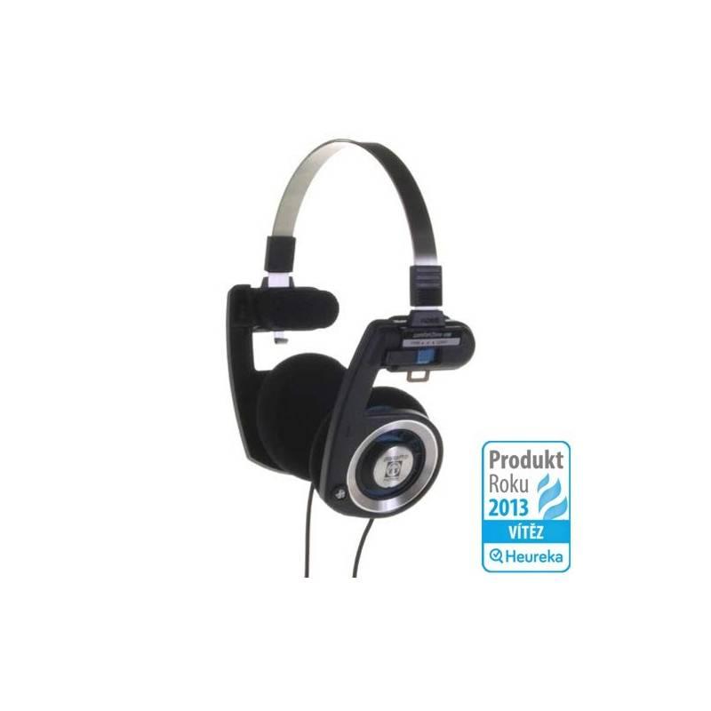 Sluchátka Koss PORTA PRO I DOŽIVOTNÍ ZÁRUKA!!! černá/stříbrná, sluchátka, koss, porta, pro, doŽivotnÍ, zÁruka, černá, stříbrná