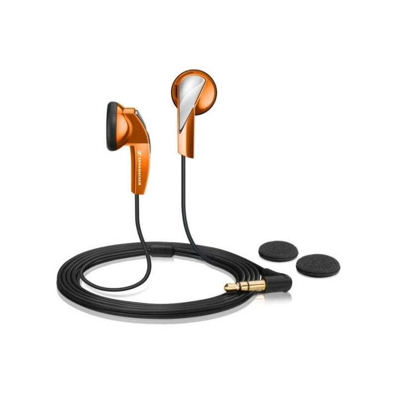 Sluchátka Sennheiser MX 365 orange oranžová barva, sluchátka, sennheiser, 365, orange, oranžová, barva