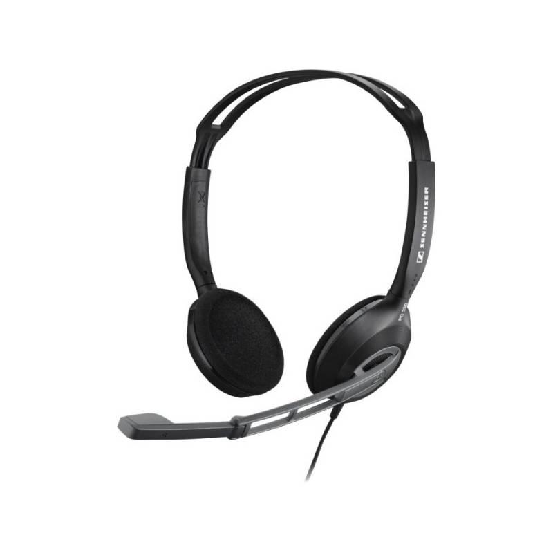 Sluchátka Sennheiser PC 230 černá barva, sluchátka, sennheiser, 230, černá, barva