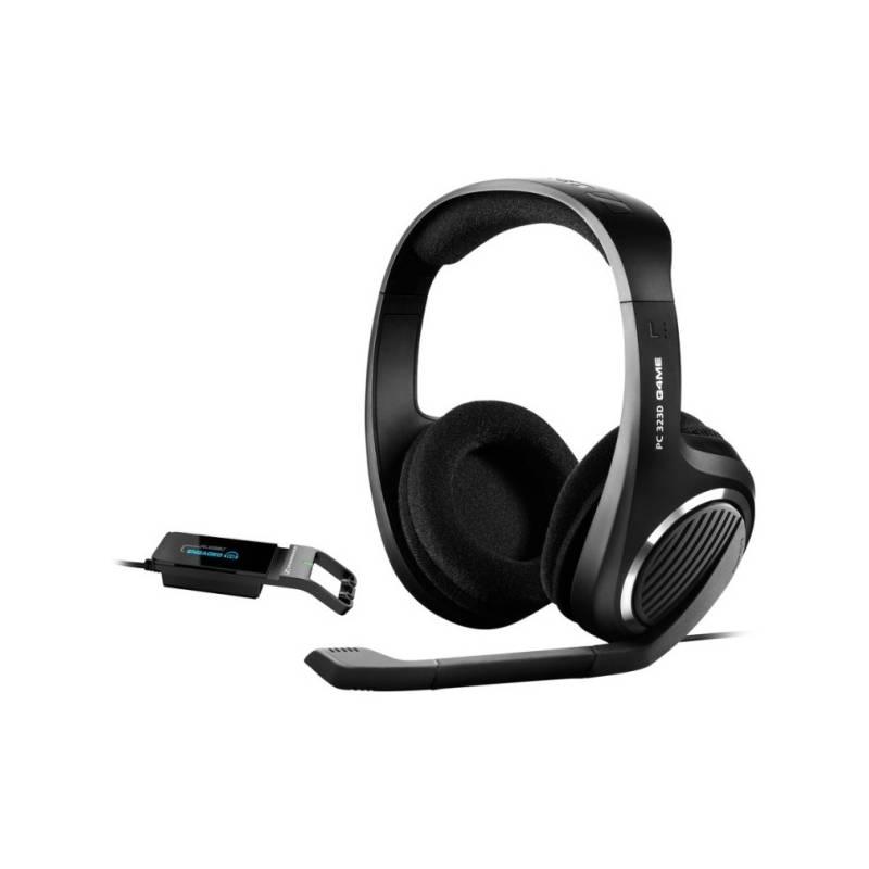 Sluchátka Sennheiser PC 323D černá barva, sluchátka, sennheiser, 323d, černá, barva