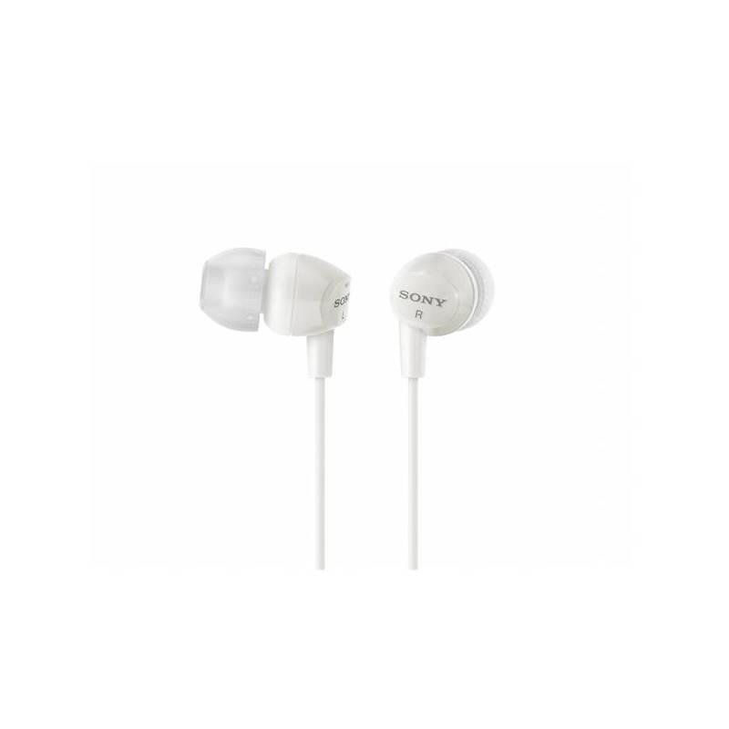 Sluchátka Sony MDR-EX10LP bílá, sluchátka, sony, mdr-ex10lp, bílá