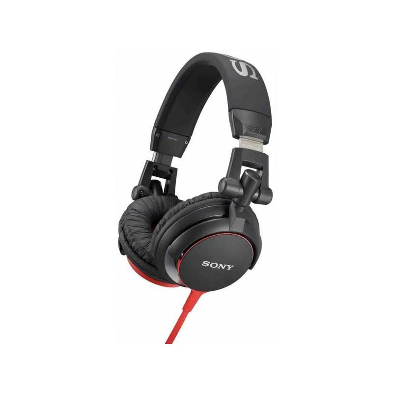 Sluchátka Sony MDR-V55 červená, sluchátka, sony, mdr-v55, červená