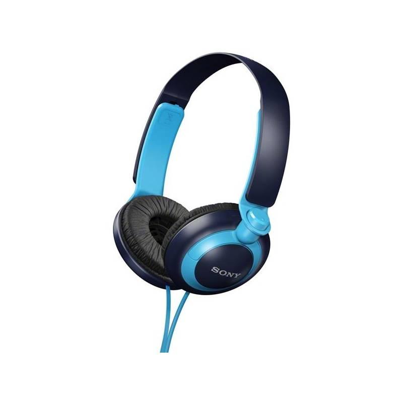 Sluchátka Sony MDR-XB200L modrá, sluchátka, sony, mdr-xb200l, modrá