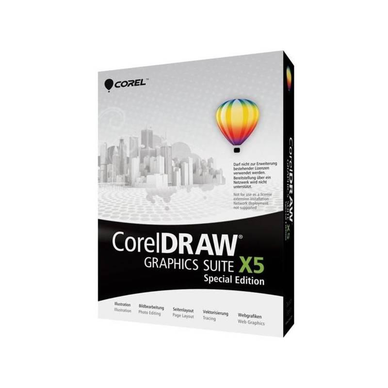 Software Corel DRAW Graphics Suite X5 Special Edition Mini-Box CZ - krabicová verze (CDGSX5SPCZPLEU), software, corel, draw, graphics, suite, special, edition, mini-box, krabicová